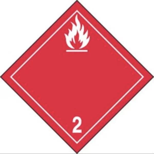 Accuform TDG PLACARD CLASS 2 273MM x 273MM TCP202MG100 TCP202MG100 - main